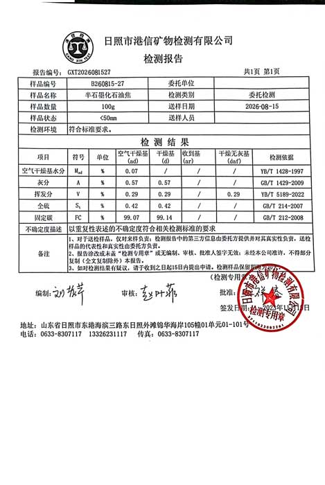 SGS Test Report